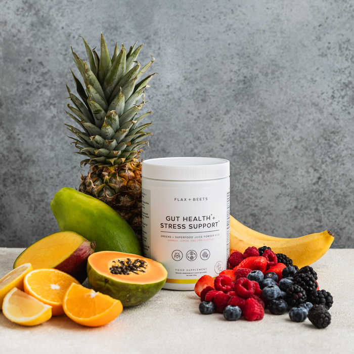 Flax and Beets Gut Health and Stress Support